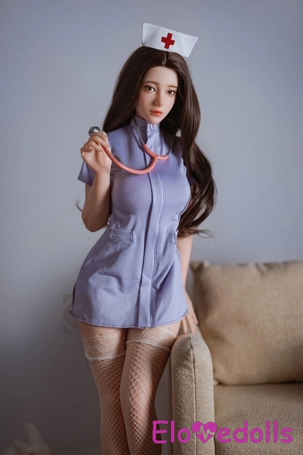 Búp bê tình dục giả tưởng mắt hổ phách silicone cỡ C 76cm, môi mỏng, bộ sưu tập 9