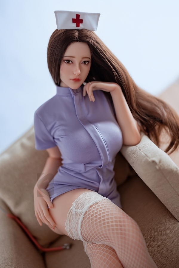 76cm C Cup Silicone Brunette Small Breasts Amber Eyes Fantasy Sex Doll Detail View 13
