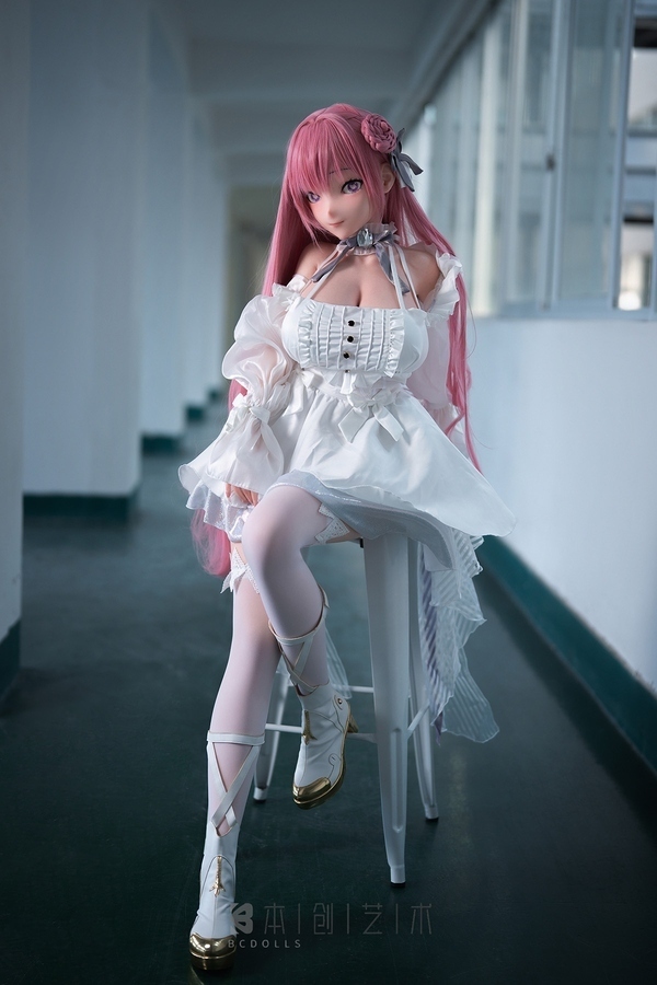 155cm E Cup Silicone Small Breasts Gray Eyes Petite Fantasy Sex Doll Gallery 5