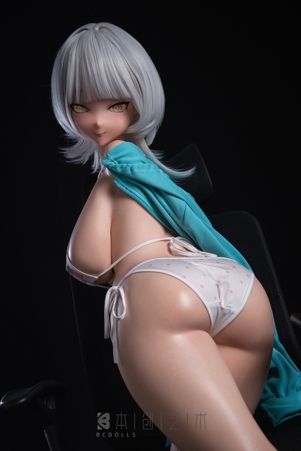 101cm E Cup Silicone Small Breasts White Blue Eyes Fantasy Sex Doll Gallery 7