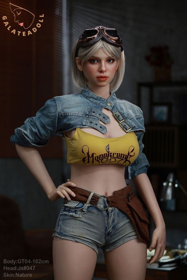 162cm E Cup Silicone Amber Eyes Petite Breasts Hourglass Realistic Sex Doll Product