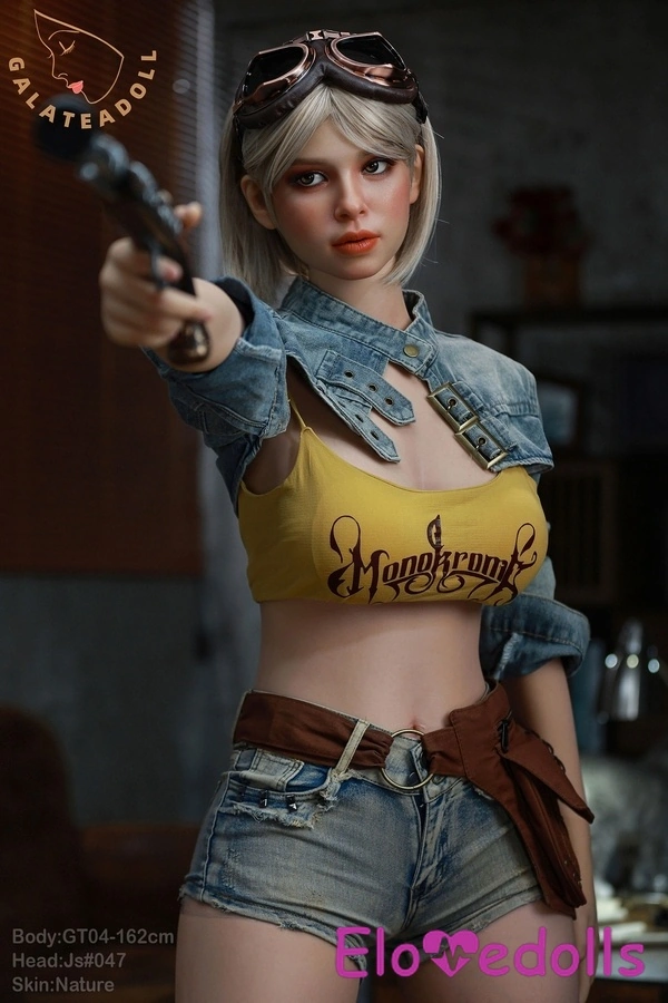 162 सेमी ई कप सिलिकॉन एम्बर आंखें सुनहरे पूरे होंठ यथार्थवादी सेक्स गुड़िया गैलरी 5