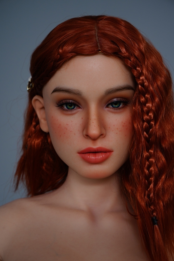 163cm F Cup Silicone Amber Eyes Petite Breasts Voluptuous Realistic Sex Doll Detail View 13