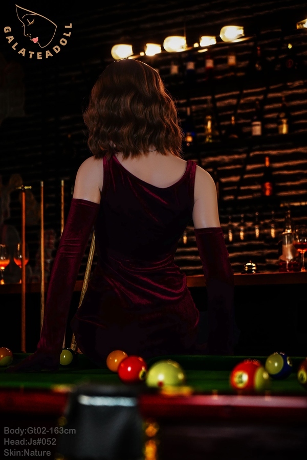 163cm F Cup Silicone Red Amber Eyes Full Lips BBW Sex Doll Detail View 12