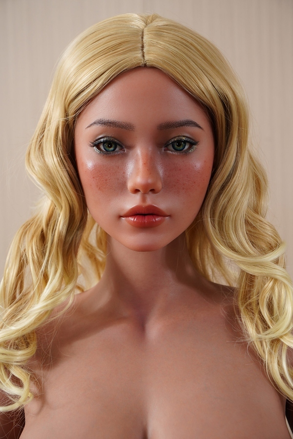 163cm F Cup Silicone Glossy Lips Petite Breasts Blonde Realistic Sex Doll Detail View 24