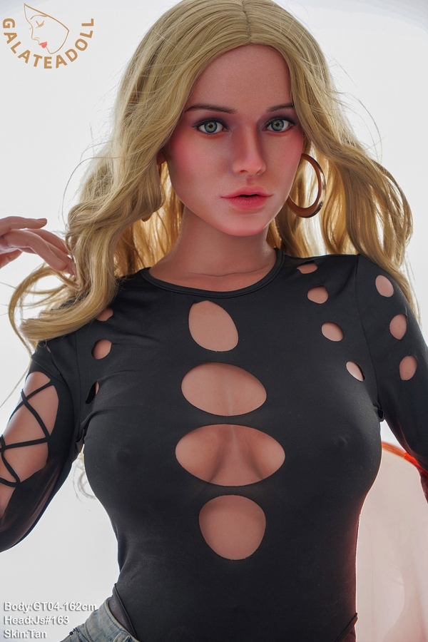 162cm E Cup Silicone Voluptuous Amber Eyes Thin Lips Realistic Sex Doll Gallery 11