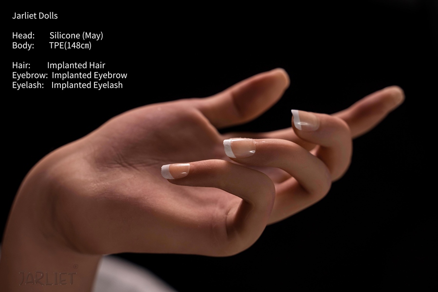 148cm E Cup Silicone Head & TPE Body Voluptuous Amber Eyes Petite Breasts European Sex Doll Detail View 23