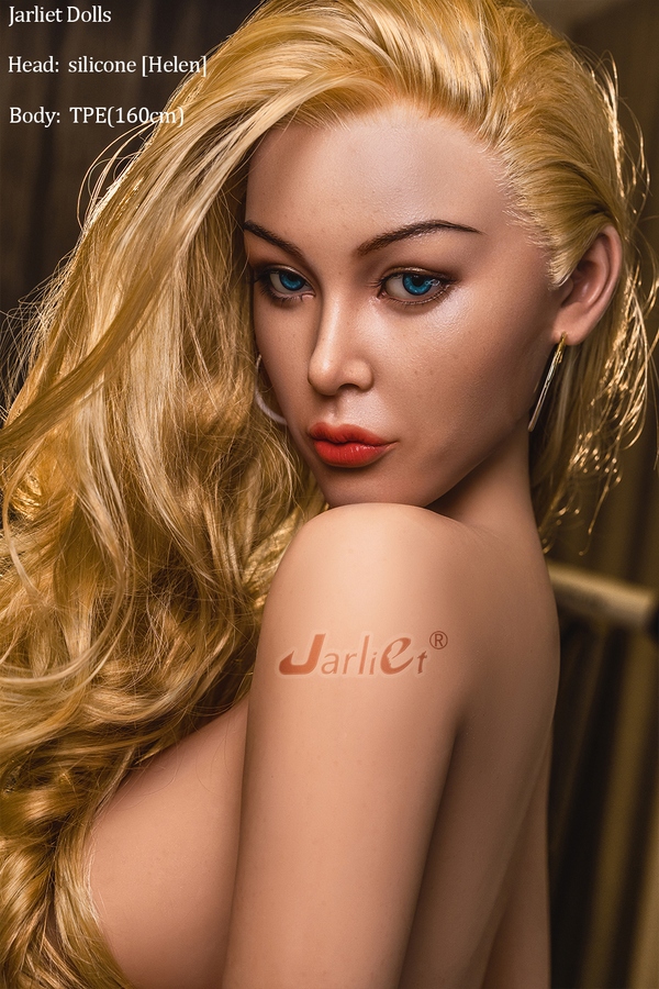 160cm H Cup Silicone Head & TPE Body Petite Breasts Red Full Lips European Sex Doll Gallery 4