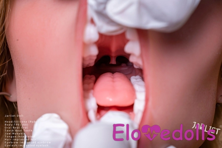 160 см силіконова головка E-чашки та тіло з TPE, мініатюрна, з бурштиновими очима, тонкими губами, європейська секс-лялька, галерея 6