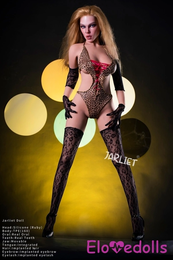 160 см силіконова головка чашки E та тіло з ТПЕ, блондинка мініатюрна європейська секс-лялька з бурштиновими очима, детальний огляд 21