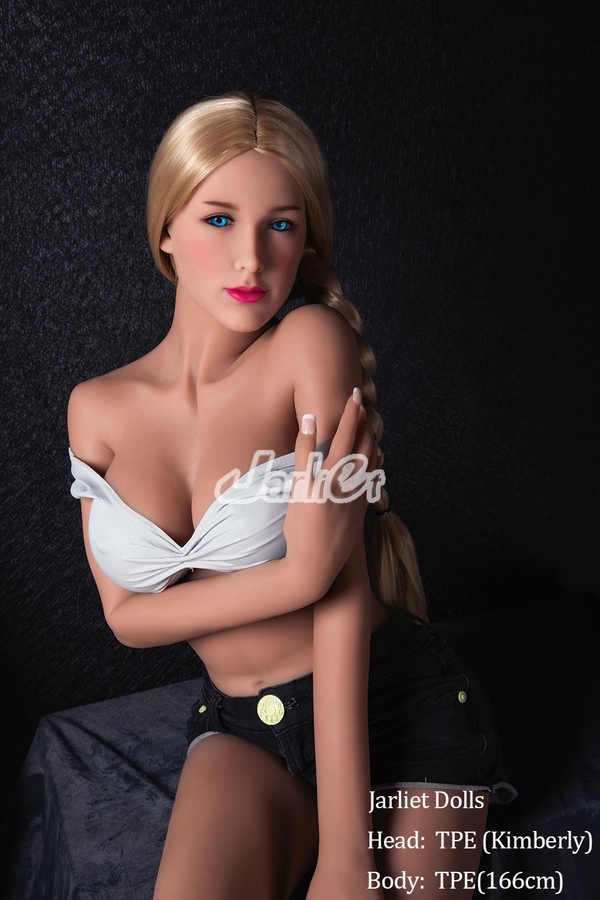 166cm C Cup TPE Voluptuous Full Lips Amber Eyes European Sex Doll Detail View 4