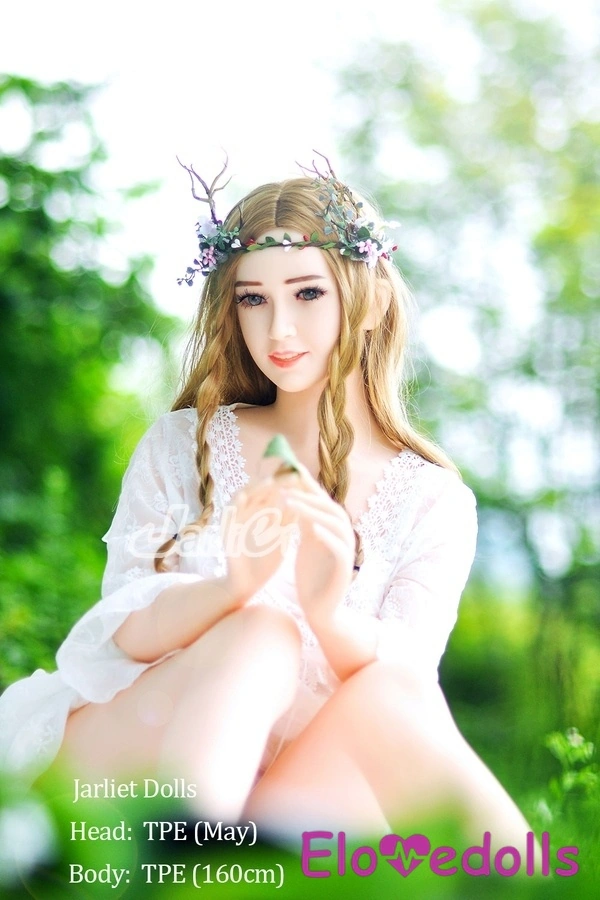 Búp bê tình dục tóc vàng mắt hổ phách gợi cảm TPE 160cm cỡ E Cup Xem chi tiết 3