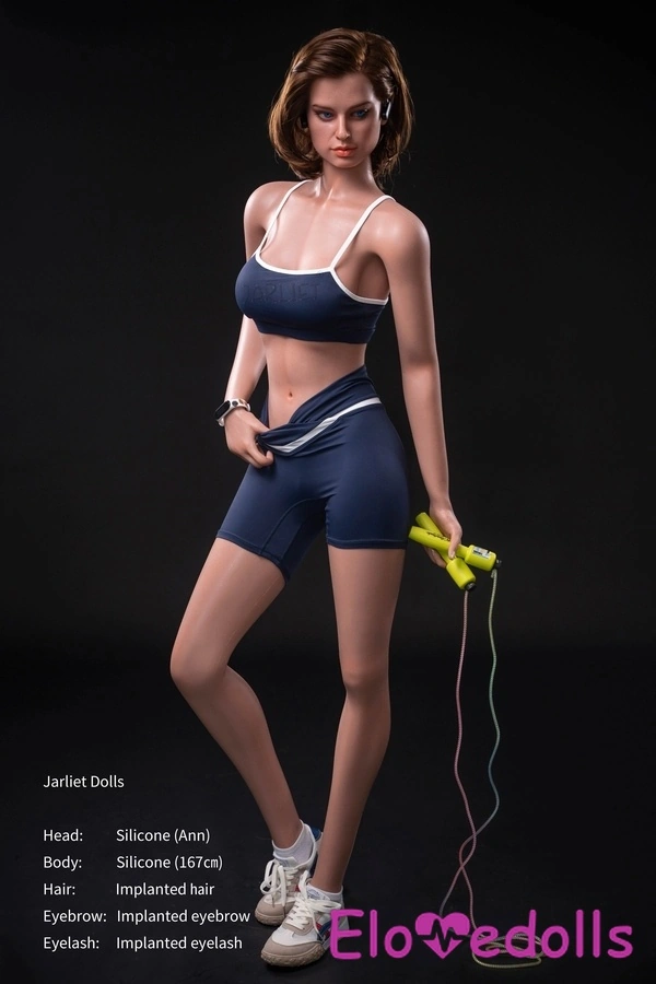 167 سینٹی میٹر بی کپ سلیکون ایتھلیٹک میڈیم بریسٹس ہیزل آئیز امریکن سیکس ڈول گیلری 5