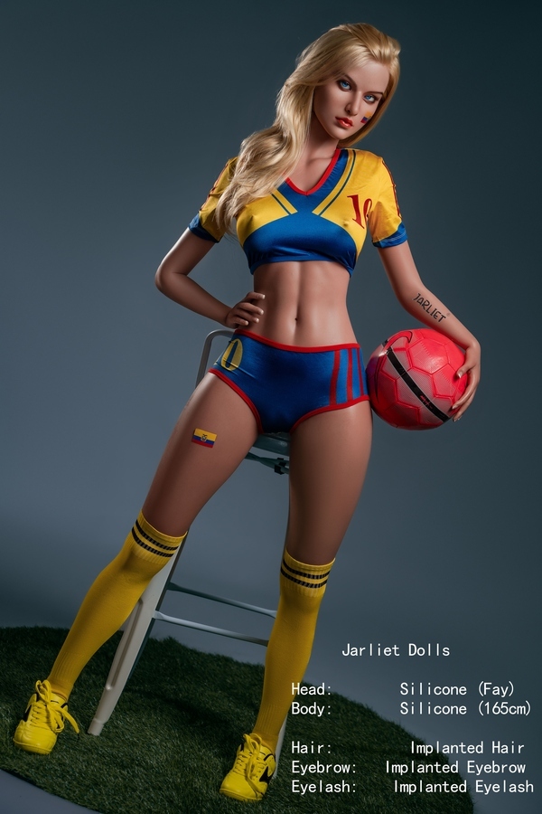 165cm C Cup Silicone Blonde Athletic Petite Breasts American Sex Doll Gallery 3