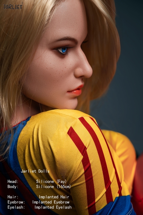 165cm C Cup Silicone Petite Breasts Amber Eyes Athletic American Sex Doll Gallery 9