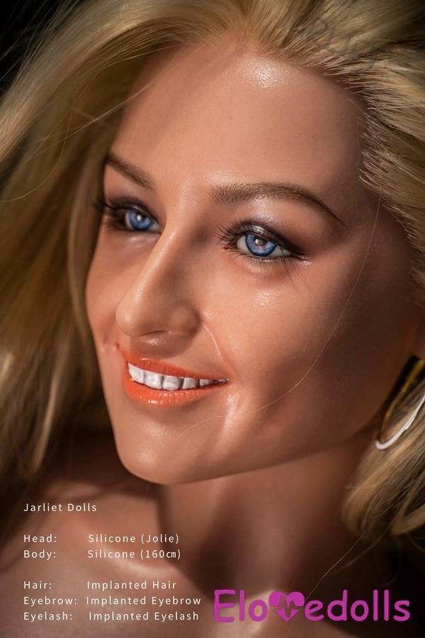 160cm C Cup Σιλικόνης Petite Thin Lips Ξανθιά Κούκλα Σεξ Συλλογή 5