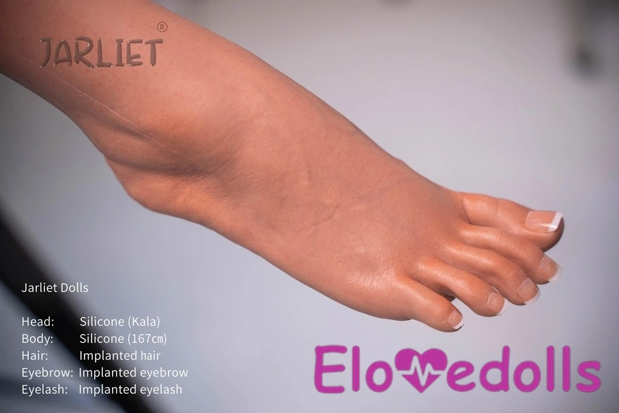 Búp bê tình dục 167cm cúp B ngực nhỏ bằng silicon, tóc nâu, môi đầy đặn, chi tiết xem 1