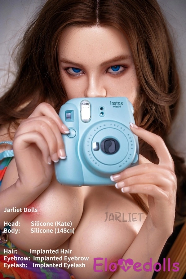 ตุ๊กตาเซ็กส์ซิลิโคนคัพ E ขนาด 148 ซม. ตาสีเหลืองอำพัน หน้าอกเล็กอวบอิ่ม รายละเอียด 8