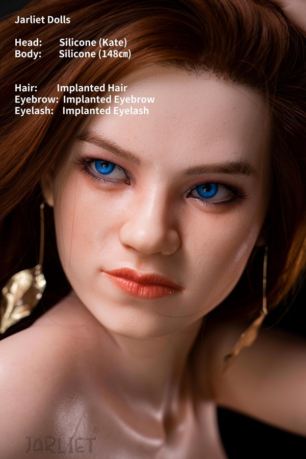 148cm E Cup Silicone Amber Eyes Voluptuous Thin Lips Sex Doll Detail View 33