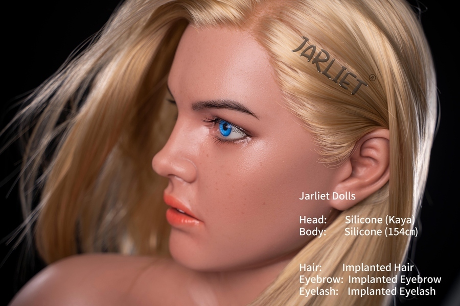 154cm D Cup Silicone Small Breasts Blonde Athletic Sex Doll Detail View 30