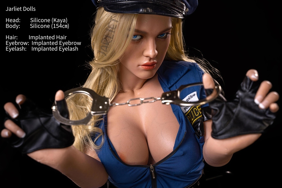 154cm D Cup Silicone Voluptuous Blue Eyes Petite Breasts Sex Doll Gallery 8