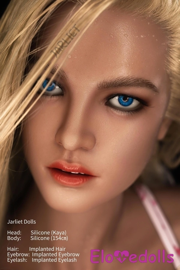 دمية جنسية من السيليكون بمقاس D وعيون زرقاء جذابة وشقراء، مقاس 154 سم، عرض التفاصيل 30