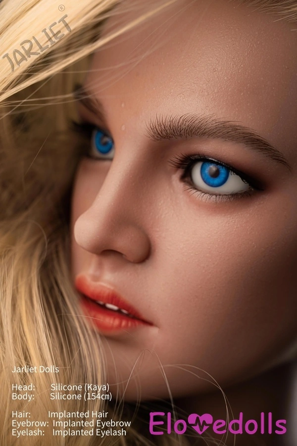 دمية جنسية من السيليكون ذات كأس D بطول 154 سم، شقراء مثيرة، ثديين صغيرين، عرض التفاصيل 35