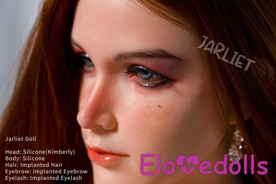 148 см силіконова лялька E-чашки з бурштиновими очима, мініатюрними грудьми, тонкими губами, реалістична галерея секс-ляльок 2