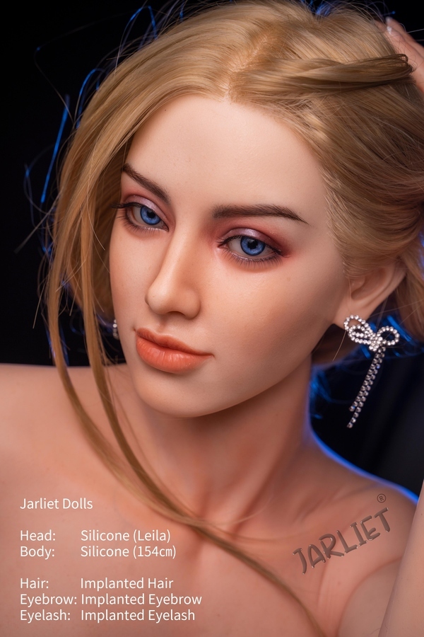 154cm D Cup Silicone Blue Eyes Petite Breasts Blonde BBW Sex Doll Detail View 37
