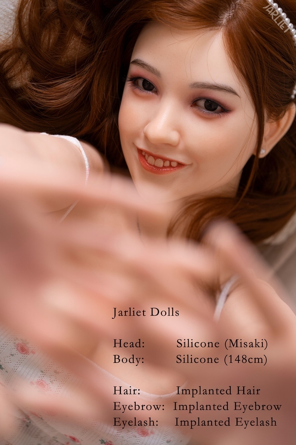 148cm E Cup Silicone Gray Eyes Petite Breasts Voluptuous Asian Sex Doll Detail View 16