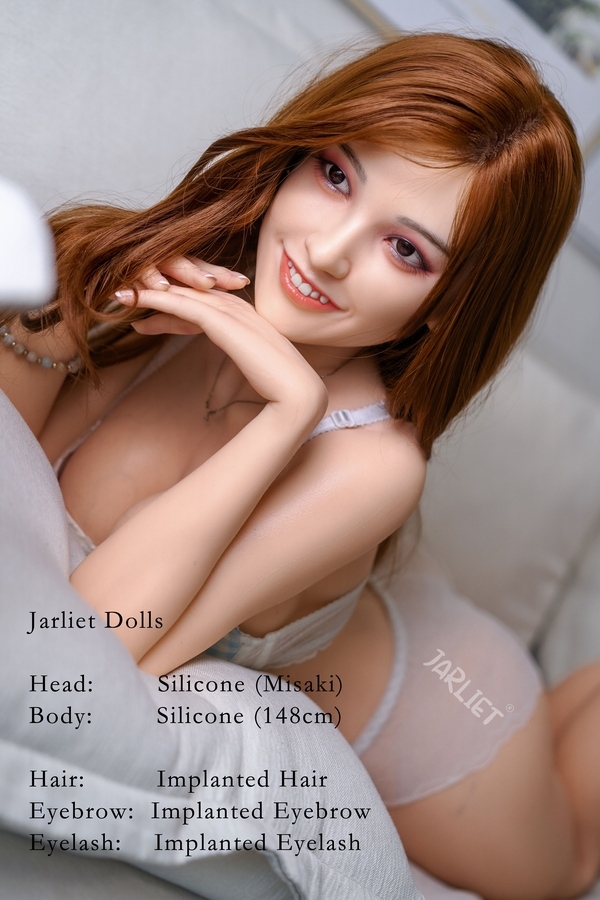 148cm E Cup Silicone Gray Eyes Voluptuous Thin Lips Asian Sex Doll Detail View 20