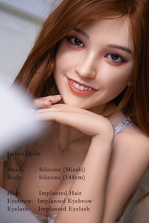 148cm E Cup Silicone Gray Eyes Petite Breasts Voluptuous Asian Sex Doll Detail View 21
