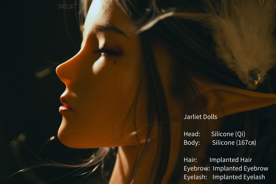 167cm B Cup Silicone Amber Eyes Petite Breasts Brunette Celebrity Sex Dolls Detail View 12