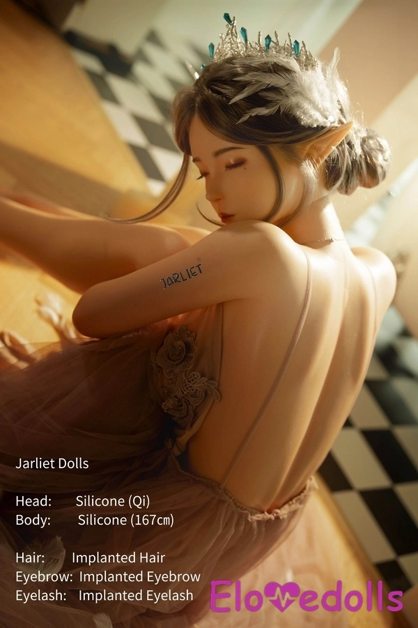 Búp bê tình dục người nổi tiếng ngực nhỏ B Cup silicon tóc nâu 167cm, môi mỏng Xem chi tiết 21