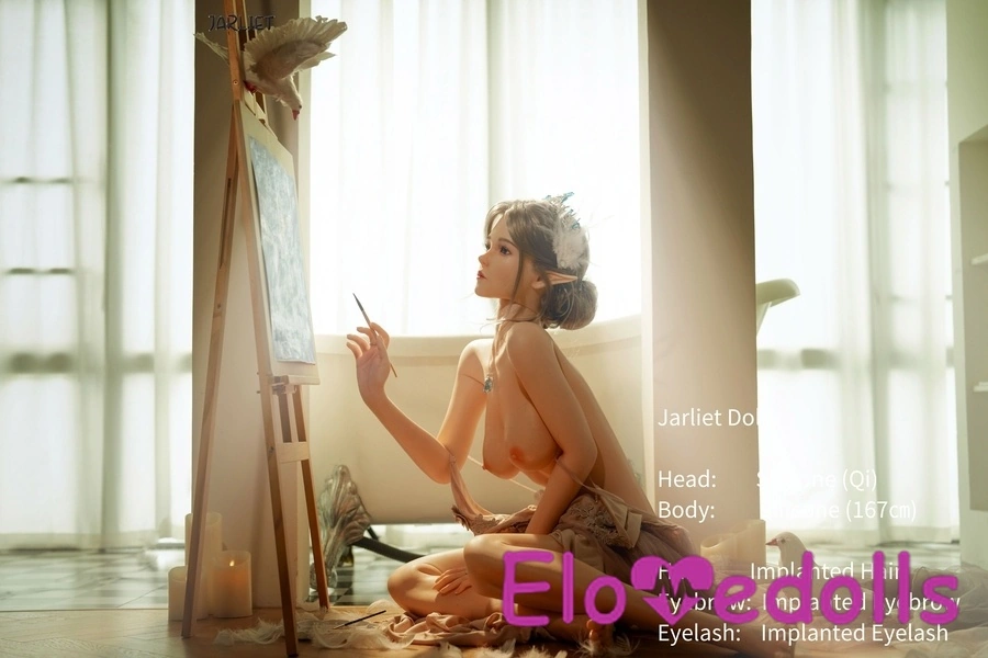 Búp bê tình dục người nổi tiếng ngực B 167cm, dáng đồng hồ cát, tóc nâu, môi mỏng, xem chi tiết 33