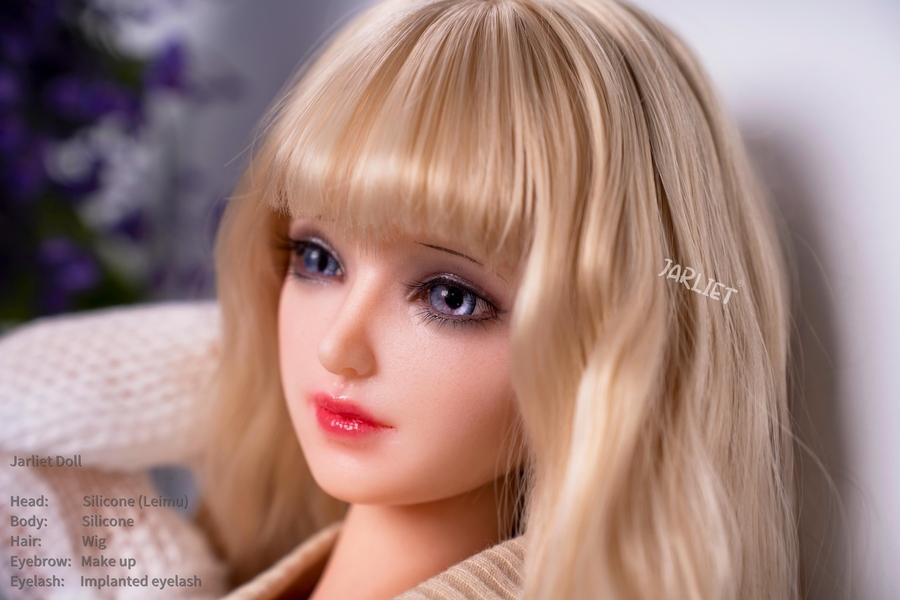 60cm C Cup Silicone Blonde Petite Breasts Voluptuous Mini Sex Doll Gallery 2
