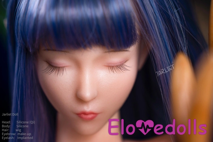 60cm C-kupa silikon tunna läppar petite grå mini sexdocka galleri 2