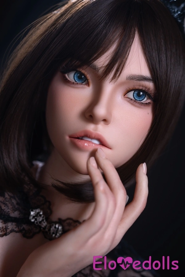 158 सेमी जी कप सिलिकॉन कामुक एम्बर आंखें छोटे स्तन काल्पनिक सेक्स गुड़िया उत्पाद