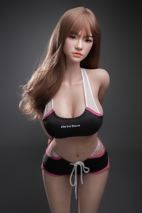 158cm G Cup Silicone Athletic Gray Eyes Petite Breasts Realistic Sex Doll Gallery 5