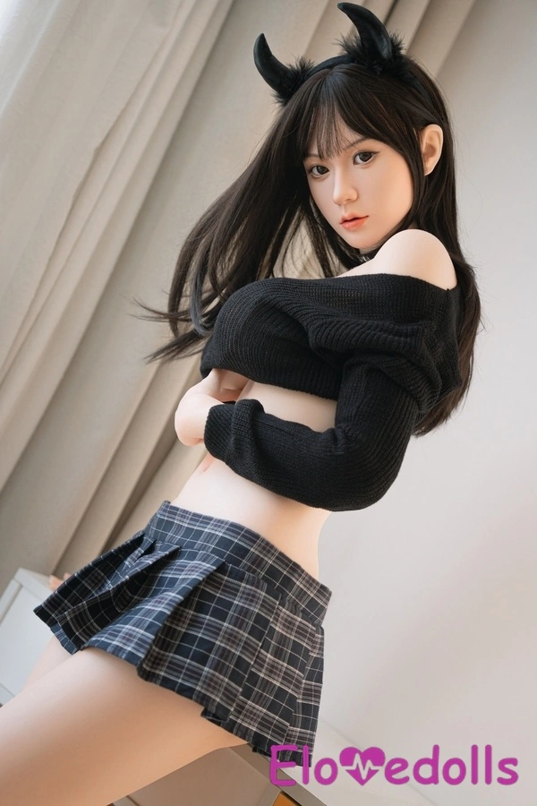 158cm G Cup Σιλικόνης Petite Στήθος Λεπτά Χείλη Fantasy Sex Doll Gallery 4