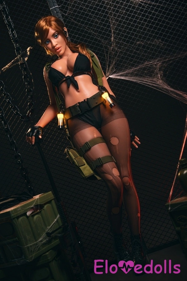 163cm F-kupa Silikon Små Bröst Gröna Ögon Fylliga Läppar Realistisk Sexdocka Galleri 5