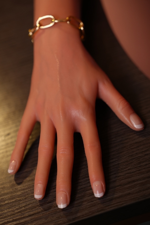 163cm F Cup Silicone Blonde Thin Lips Petite Breasts Realistic Sex Doll Detail View 17