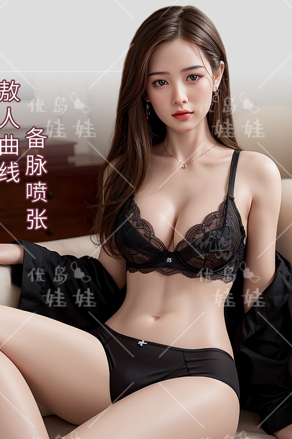 158cm D Cup Silicone Head & TPE Body Thin Lips Petite Breasts Realistic Sex Doll Detail View 1