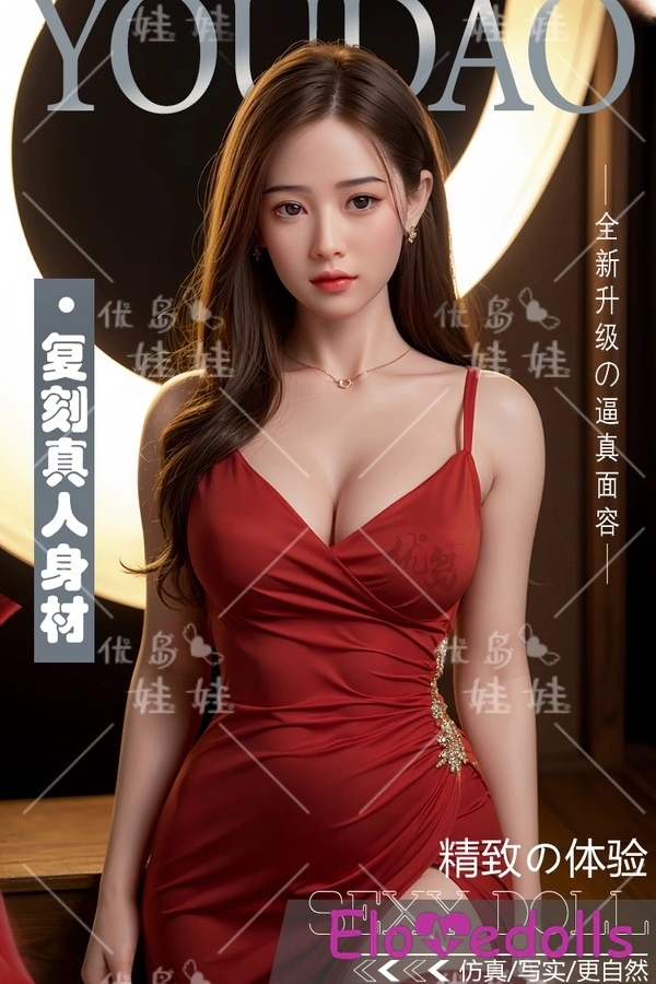 148 см силіконова головка E-чашки та тіло з TPE, бурштинові очі, тонкі губи, мініатюрна реалістична секс-лялька, галерея 7