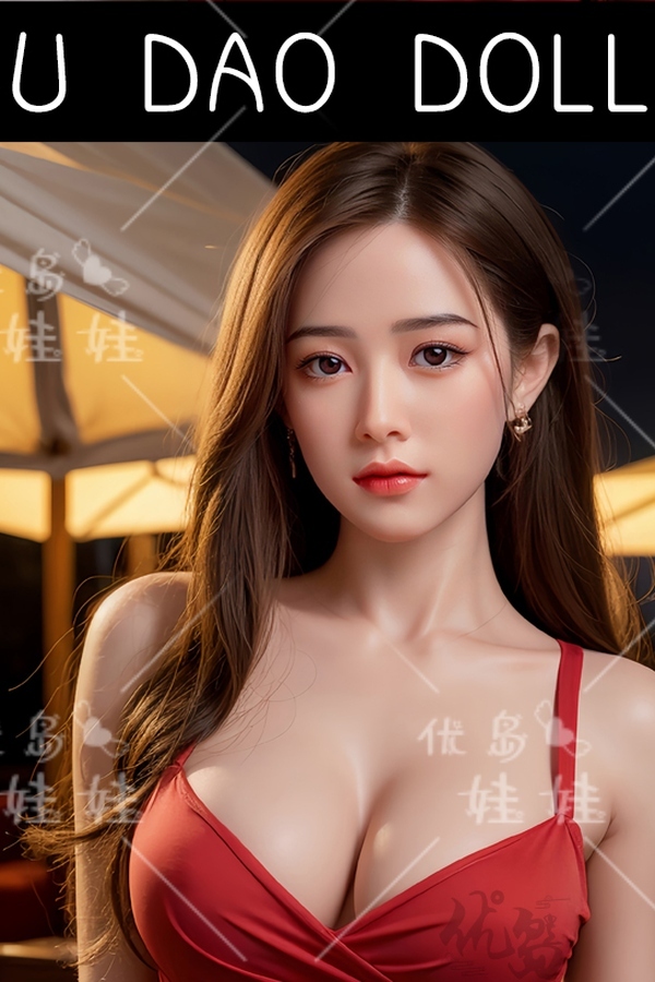 148cm E Cup Silicone Head & TPE Body Thin Lips Petite Breasts Red Realistic Sex Doll Detail View 3