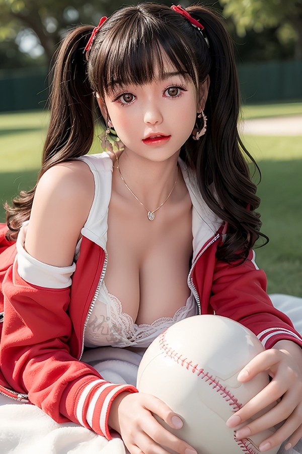 158cm D Cup Silicone Head & TPE Body Thin Lips Petite Small Breasts Realistic Sex Doll Product