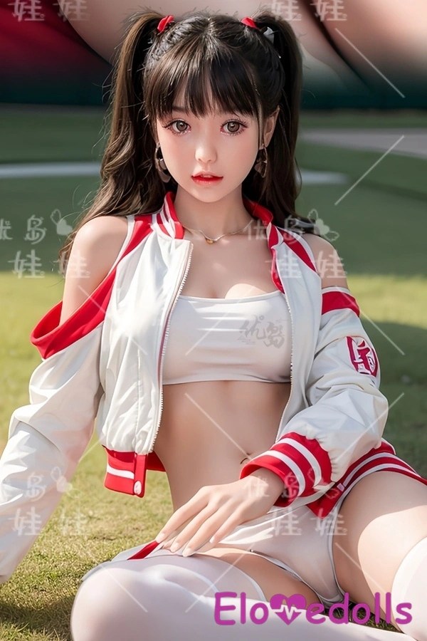 Búp bê tình dục chân thực 158cm, đầu silicon, thân TPE, mắt xám, ngực nhỏ, chi tiết xem 9