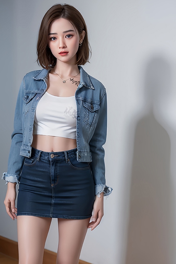 158cm D Cup Silicone Gray Eyes Full Lips Realistic Sex Doll Gallery 2