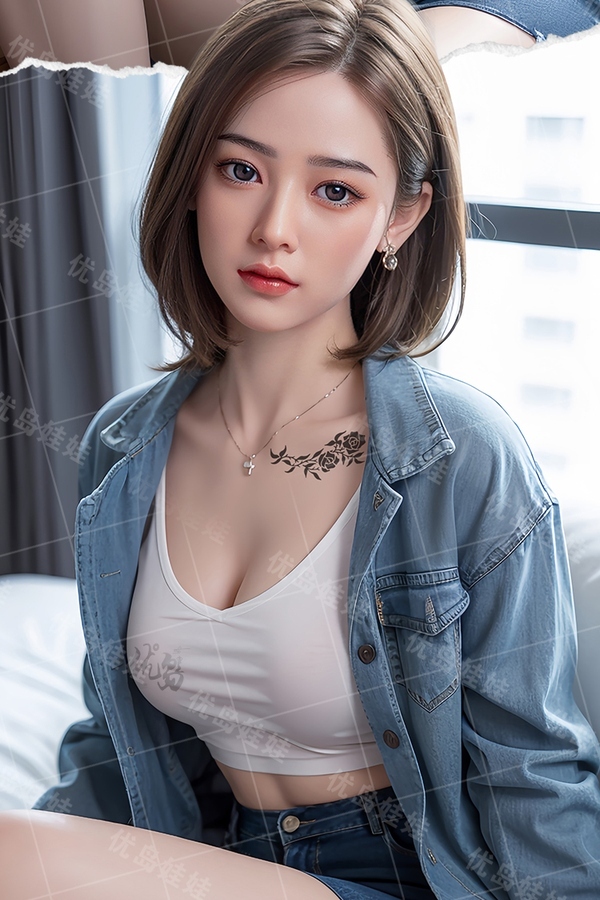 158cm D Cup Silicone Gray Eyes Petite Breasts Realistic Sex Doll Gallery 6