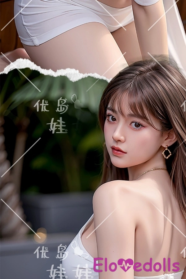 Búp bê tình dục chân thực 158cm cúp D bằng silicon mắt nâu xám Bộ sưu tập 6